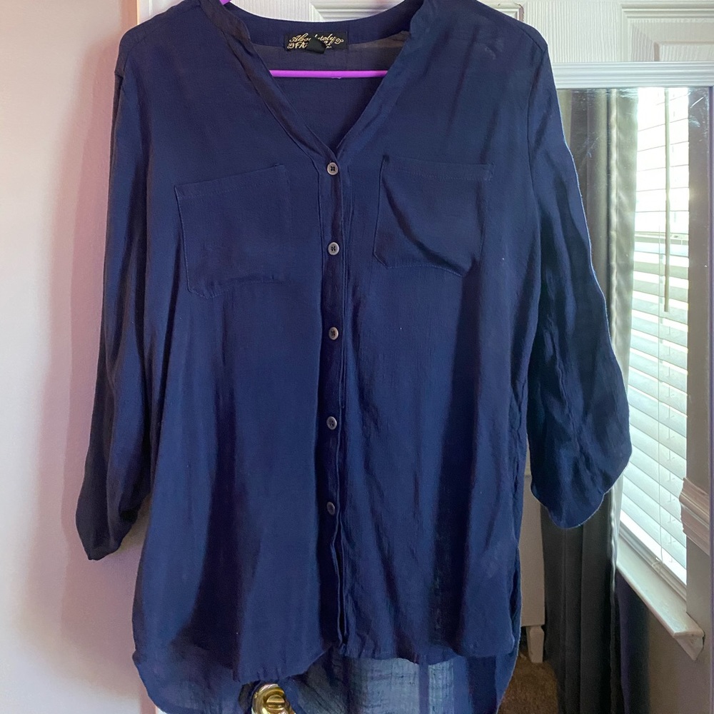 Blue blouse